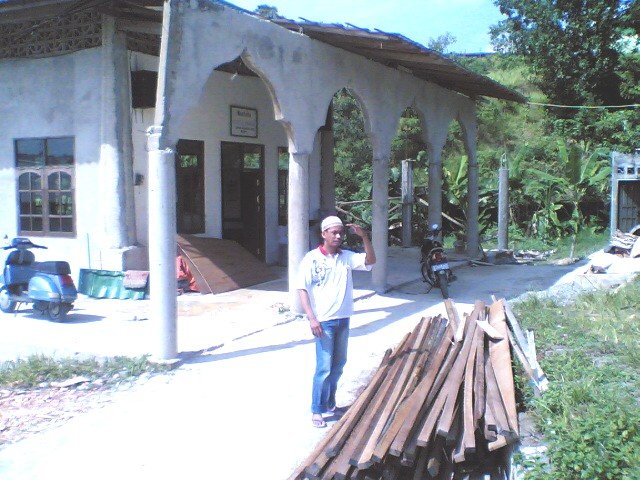 Masjid Baitul Jannah awal pembangunan